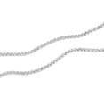 thumbnail image 5 of .20 CT. T.W. Round Cut Diamond Cross Pendant Necklace in Stainless Steel, 5 of 5