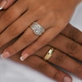 thumbnail image 4 of Round Cut Diamond Mens Band in 14K Gold, 4 of 4