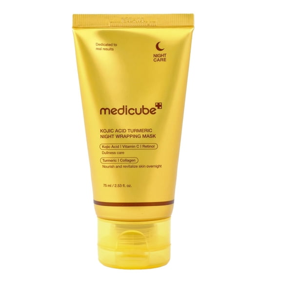 Medicube Kojic Acid Turmeric Night Wrapping Mask, 2.53 fl. oz.