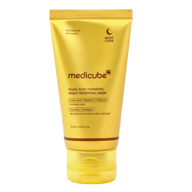 Medicube Kojic Acid Turmeric Night Wrapping Mask, 2.53 fl. oz.
