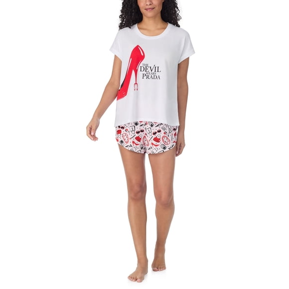 Character Ladies 2-Piece Short Pajama Set