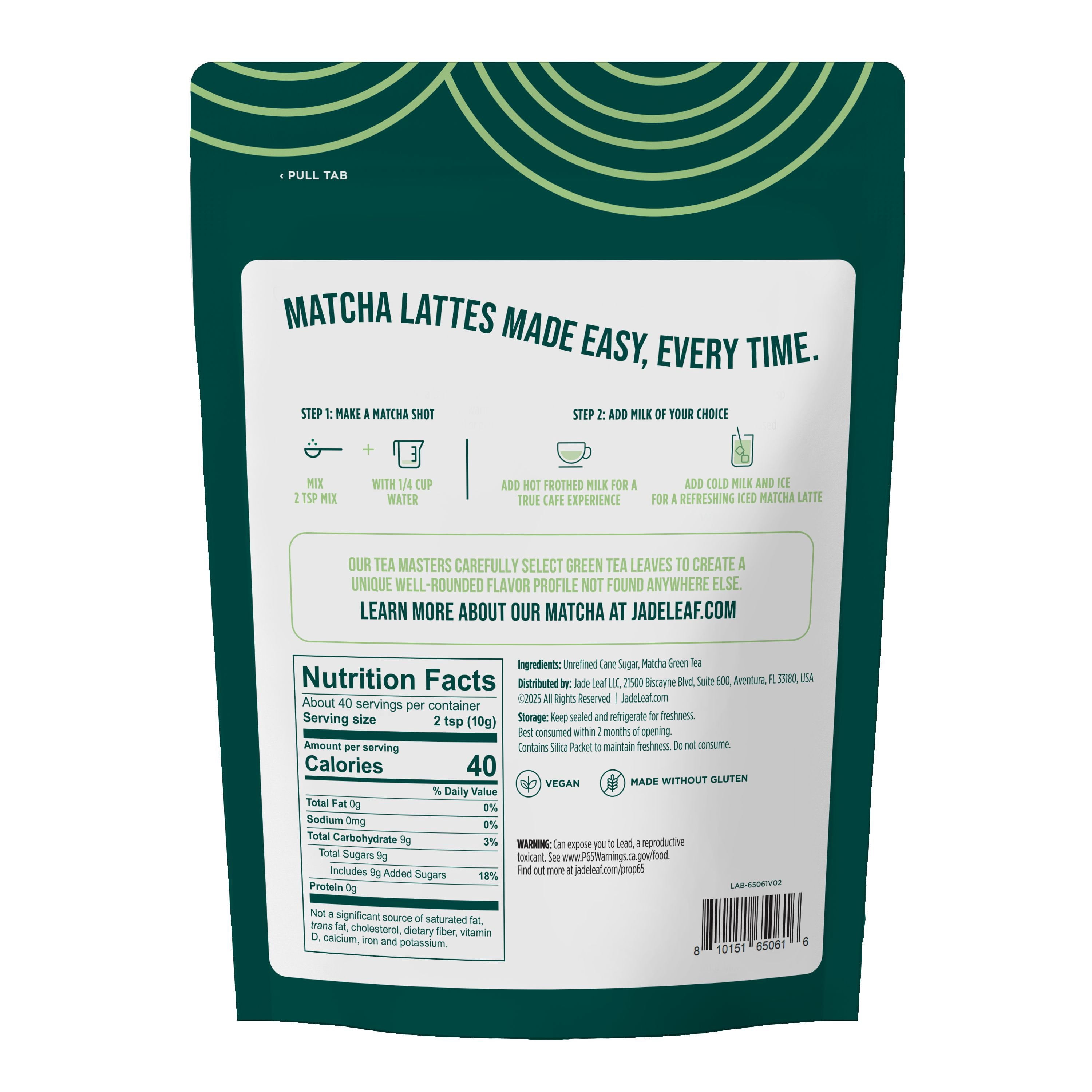 Jade Leaf Matcha Latte Mix, 14.1 oz. - Samsclub.com