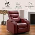 thumbnail image 2 of Clarkston Theater Recliner with Triple Power Footrest, Headrest and Lumbar, Assorted Colors, 2 of 8