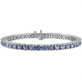 thumbnail image 1 of Tanzanite Tennis Bracelet in Sterling Silver, 1 of 5