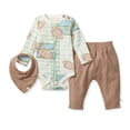thumbnail image 1 of Burt's Bees Baby Organic Cotton 3-Piece Outfit Set, 1 of 9
