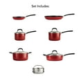 thumbnail image 2 of Tramontina 11-Piece Nonstick  Porcelain Enamel Cookware Set, Choose Color, 2 of 17