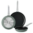 thumbnail image 1 of Tramontina 3-Piece Frying Pan Set with Nonstick Interior, Assorted Colors, 1 of 8