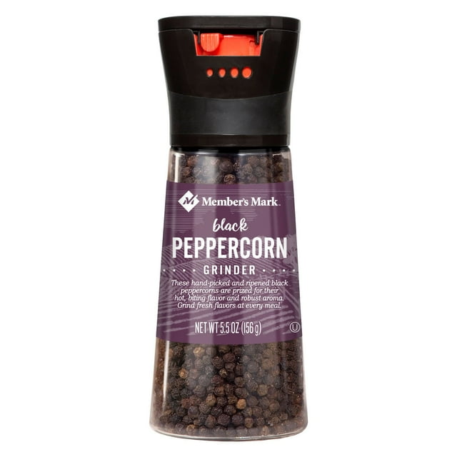 Member's Mark Black Peppercorn Grinder (5.5 oz.)