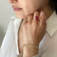 thumbnail image 6 of Solitaire Oval Gemstone Ring in 14K Gold, 6 of 6