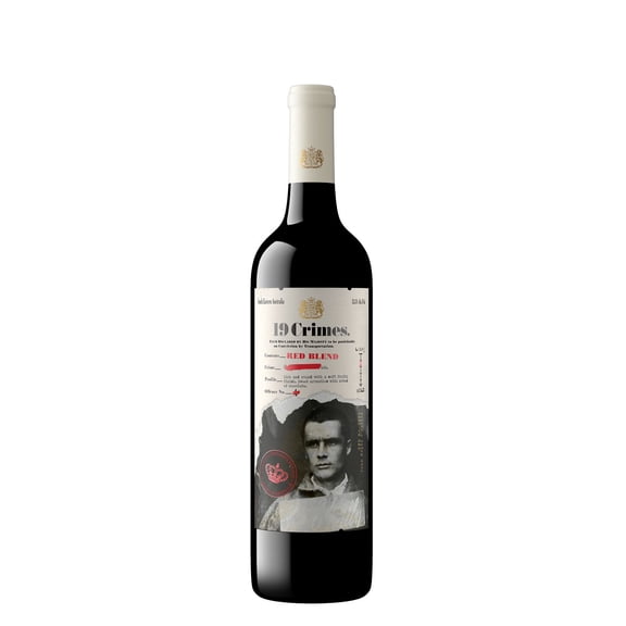 19 Crimes Red Blend Wine, 750 ml