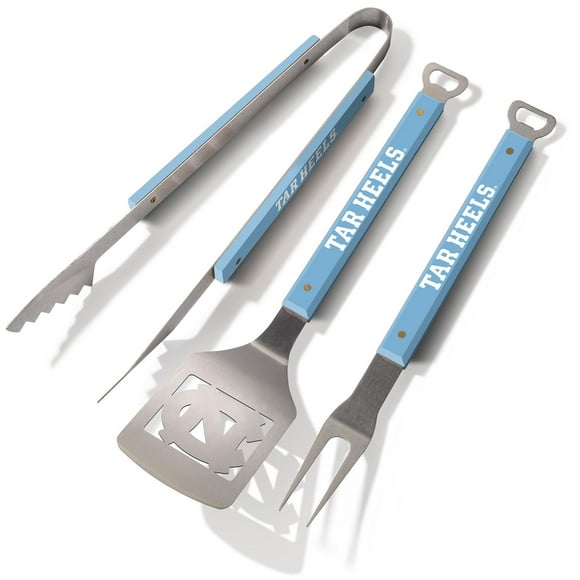 YouTheFan North Carolina Tar Heels 3pc. Grill Set