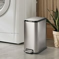 thumbnail image 3 of Tramontina Space-Saving 2-Pack 2-Gallon Step Cans, 3 of 12