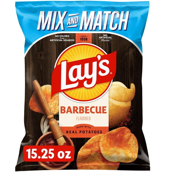 Lay's Barbecue Potato Chips, 15.25 oz.