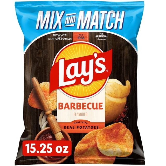 Lay's Barbecue Potato Chips, 15.25 oz.