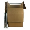 thumbnail image 2 of UBMOVE Large Corrugated Wardrobe Moving Boxes (Bundle of 3) 24"x24"x40", 2 of 4