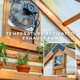 thumbnail image 6 of Backyard Discovery 11'x7' Traditional Cedar Greenhouse - DIY, 6 of 15