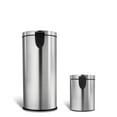 thumbnail image 6 of Nine Stars Combo 7.9 and 1.3 Gallon Step On Trash Can, Stainless Steel, 6 of 6