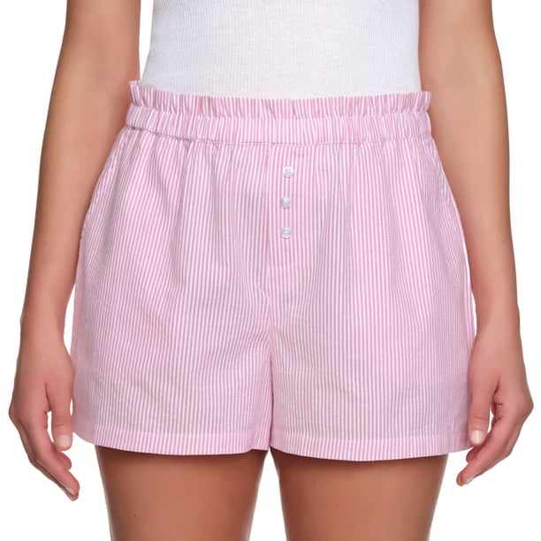 Short Rayé Loft Pour Femme - Taille 10, Bleu Et Blanc, Longueur Courte - Neuf Avec étiquettes (NWT)