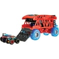 thumbnail image 6 of Hot Wheels Monster Trucks Monster Mover Hauler & Trucks Bundle, 6 of 6