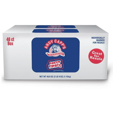 Andy Capp's Hot Fries, Corn & Potato Snacks, 0.85 oz., 48 ct.