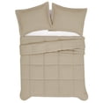 thumbnail image 4 of London Fog Garment Wash Solid Comforter Set, Assorted Sizes, 4 of 6