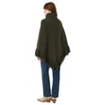 thumbnail image 3 of Edited by Maren Morris Women's Fringe Poncho, 3 of 8