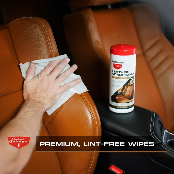 Jay Leno's Garage Complete Interior Car Care Wipes Bundle - Clean