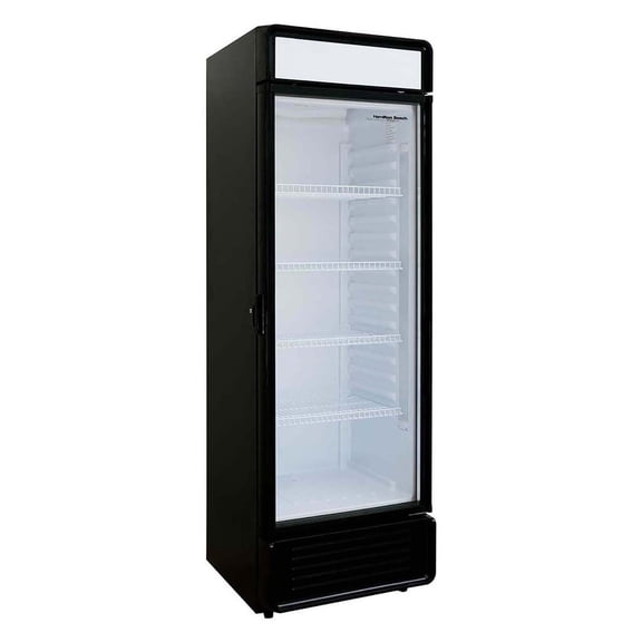 Hamilton Beach Glass Display Commercial Refrigerator