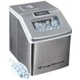 thumbnail image 1 of Frigidaire Ice Maker, Countertop Stainless Steel Ice Maker with Transparent Window, Clear Ice Cube Maker with 40 lbs. Capacity, Ice Maker Machine, 1 of 12
