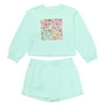 thumbnail image 3 of Roxy Girls 2-Piece Short and Long Sleeve Tee Set, 3 of 9