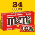 thumbnail image 4 of M&M'S Peanut Butter Milk Chocolate Candy, Full Size, 24 ct., 4 of 9