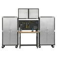 thumbnail image 10 of Seville Classics UltraHD Height Adjustable Workbench, 48" W x 24" D x 28.5"-42" H, 10 of 13