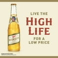 thumbnail image 4 of Miller High Life Lager Beer, 12 fl. oz. can, 24 pk., 4 of 8