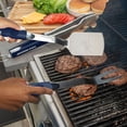 thumbnail image 2 of HBCU 3-Piece Stainless Steel Grill Set, Assorted Teams, 2 of 5