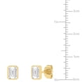 thumbnail image 4 of Lab Created Diamond Earrings in 14K Gold, 4 of 7