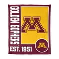 thumbnail image 1 of Logo Brands Minnesota Golden Gophers 60"x70" Super Plush Blanket, 1 of 6
