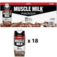 thumbnail image 3 of Muscle Milk 25g Genuine Protein Shake, Chocolate, 11 fl. oz., 18 pk., 3 of 7