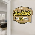 thumbnail image 3 of YouTheFan Iowa Hawkeyes 17"x12.5" 3D Multi-Layered Fan Cave Sign, 3 of 5