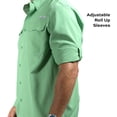 thumbnail image 8 of Habit Men's Long Sleeve 50+ UPF Fishing Shirt, 8 of 9