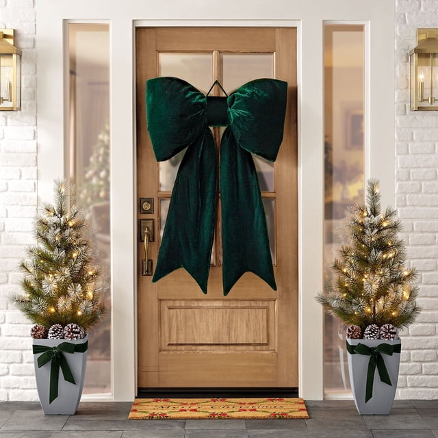 Member's Mark Oversized Velvet Door Bow