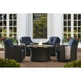 thumbnail image 1 of Member's Mark Heritage Fire Pit Chat Set with Sunbrella Fabric, 5pc, 1 of 6