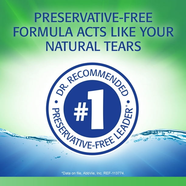 Refresh Plus Lubricant Eye Drops, 100 ct. - Samsclub.com