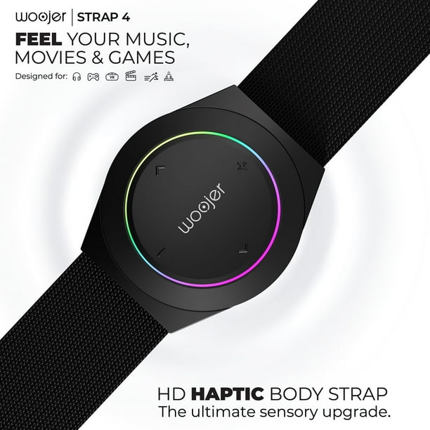 Woojer Strap 4 High-Fidelity Haptics - for VR, Games, Music