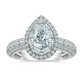 thumbnail image 1 of 1.95 CT. T.W. Pear Cut Halo Diamond Ring in 14K Gold, 1 of 4