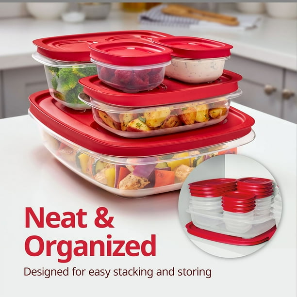 Rubbermaid EasyStore Containers with Lids, 30-Piece Set - Samsclub.com