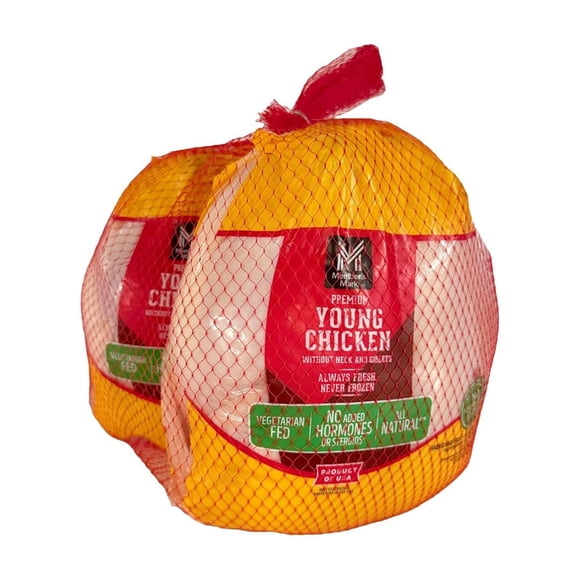 Member's Mark Young Whole Chickens, priced per pound