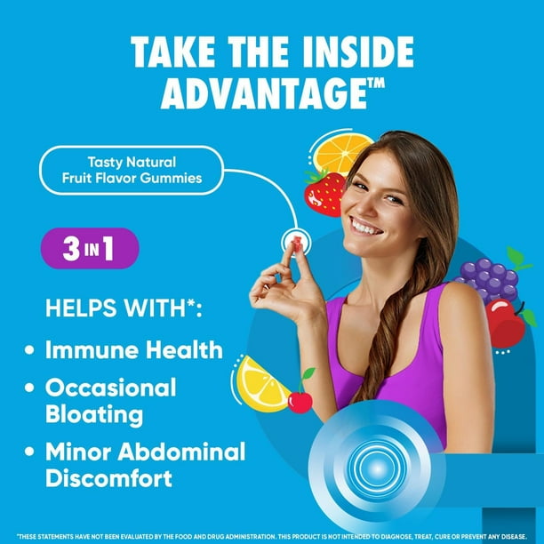 Digestive Advantage Daily Probiotic Gummies, 120 ct. - Samsclub.com