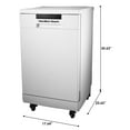 thumbnail image 3 of Hamilton Beach 18" Portable Dishwasher, 3 of 15