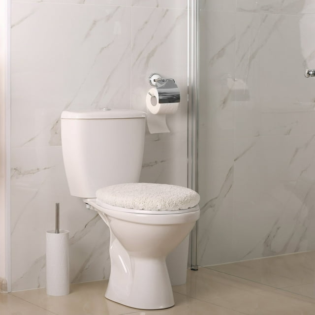 Town & Country Everyday Ultra Plush Solid Tufted Toilet Cover