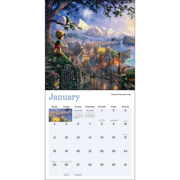 Disney Dreams Collection by Thomas Kinkade Studios 2026 Wall